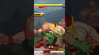 Alex Hyper Bomb Capcom Fighting Jam