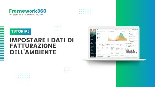 Impostare i dati di fatturazione dell'ambiente - Framework360