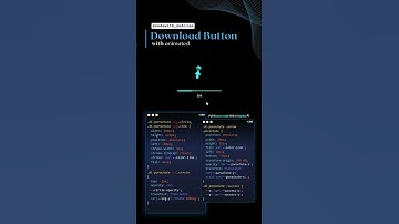 Dowload button animation in html css and Javascript #frontenddevelopment #coding