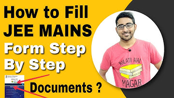 Jee mains 2021 application form fillup Step by step | Documents required | Eligibility | Nta News