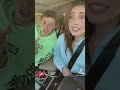 انس واصالة وميلا ف السيارة شوفو هما عم يغنو اغنية برافو عليك