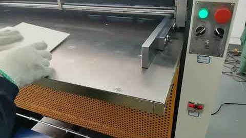 semi automatic V Grooving machine