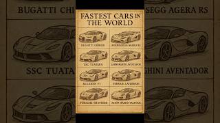 Which Supercar Is Actually The Fastest?