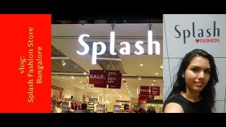 Vlog Splash Fashion Store Vr Mall Bangalore 