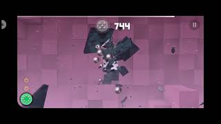 Best Distance【23096 pts】 on Smash hit  (Hard mode) Part2 screenshot 3