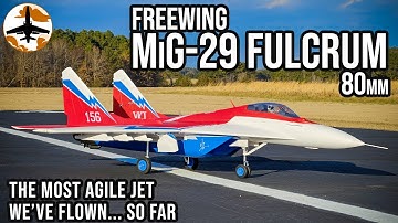 Almost Nothing Flies Better - MiG-29 Fulcrum 80mm (Thrust Vectored)