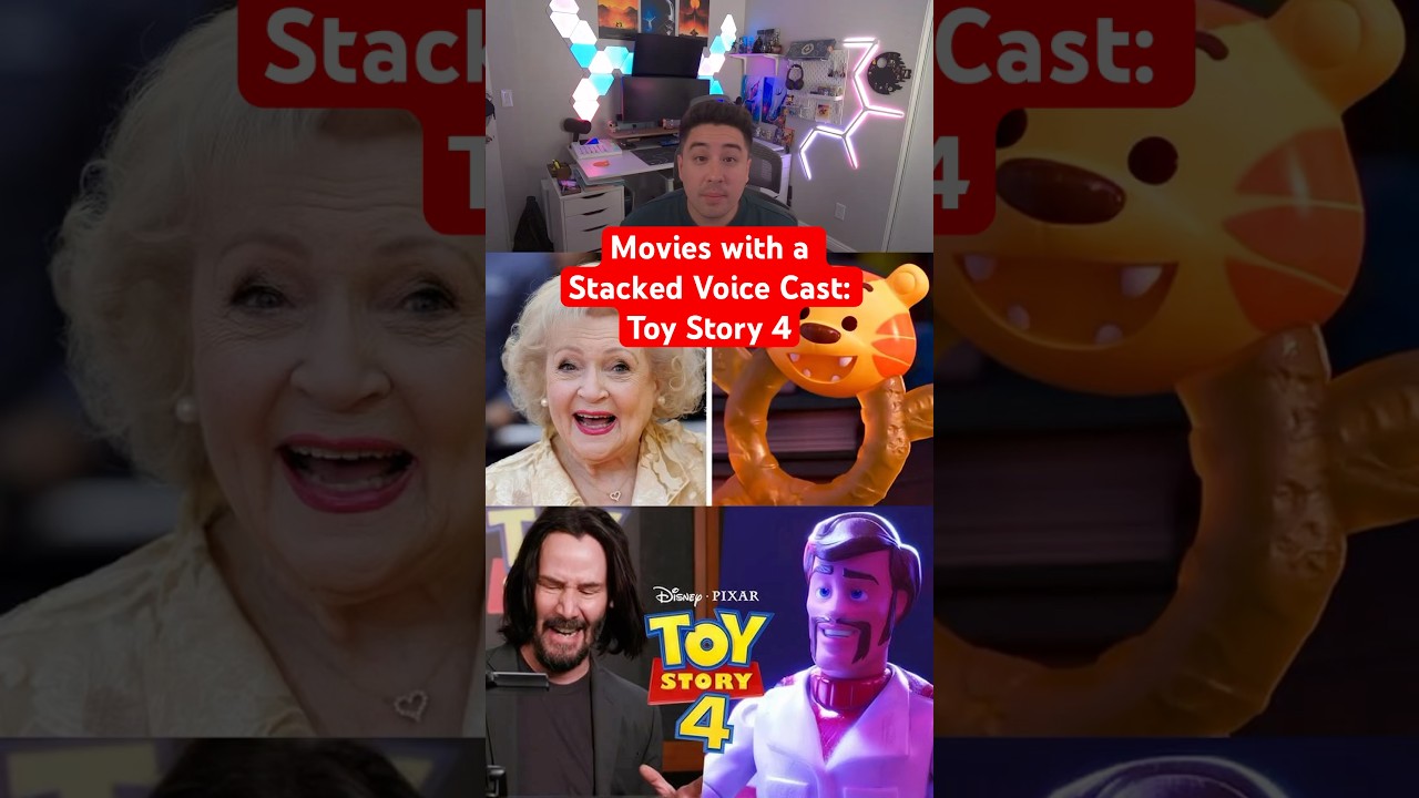 За озвучку актеров в «Истории игрушек 4»!