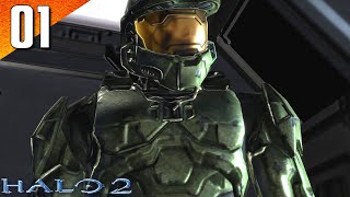 Halo 2 100% (Legendary) Walkthrough Part 1 - Cairo Station (No Commentary)