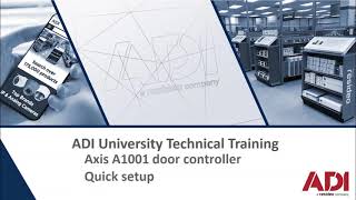 AXIS A1001 ACS Controller