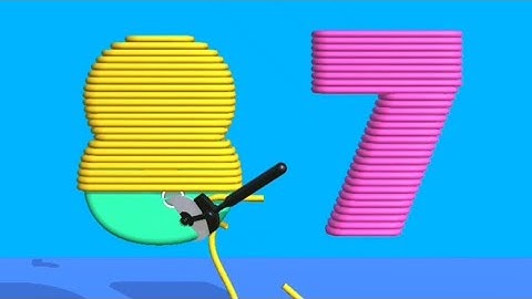 Rubber Bands Cutting ASMR Video, Very relaxing and satisfying All Levels Cutting Gameplay Android