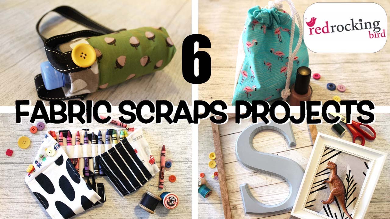 47 DIY Scrap Fabric Projects You'll Have Fun Making  Scrap fabric  projects, Fabric crafts diy, Scrap fabric crafts