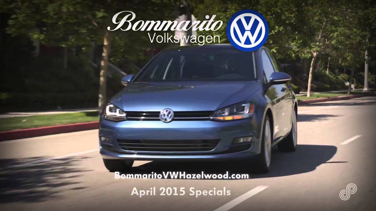 Bommarito Volkswagen of Hazelwood Service Offers 4/15 YouTube