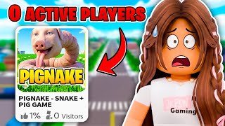 We Played the LEAST Played Games on Roblox