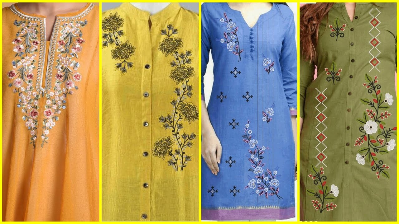 HK 1547 A DESIGNER KURTI WHOLESALE