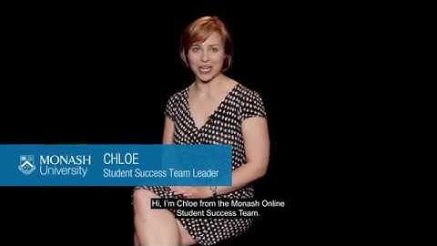 Congratulations from Monash Online