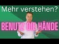Warum Du mit den Händen reden solltest