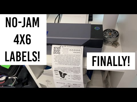 ★★★★★ Best, no-jam 4x6 labels for Rollo Printer - Lots of testing!