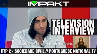 Tv Interview Portuguese National Tv - Rtp2