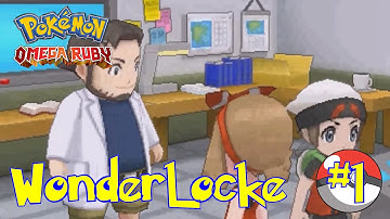 Pokemon Omega Ruby Wonderlocke Episode #1 Journey Begins!