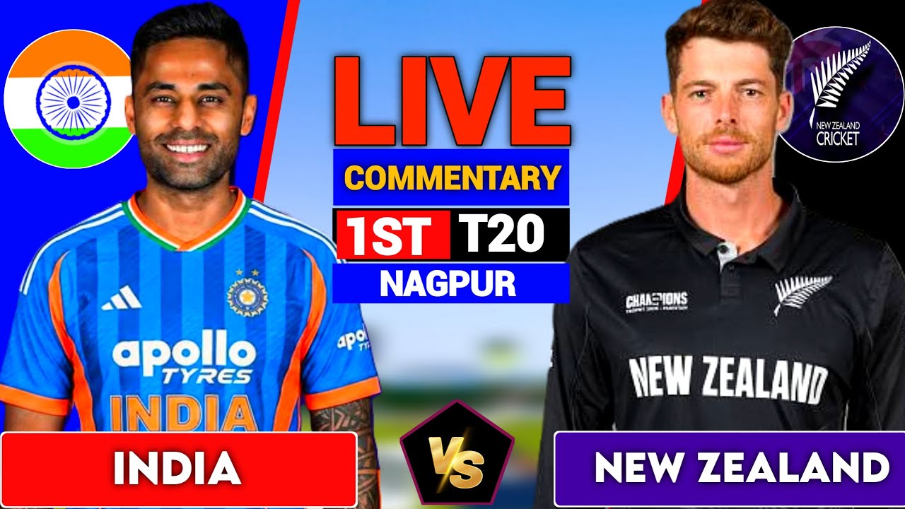 India vs New Zealand, 1st T20 | Live Cricket Score & Commentary, IND vs ...