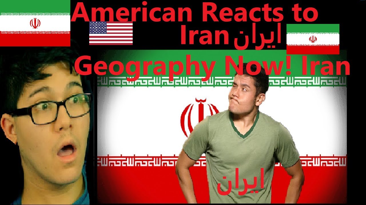American Reacts to Iran | Geography Now! Iran | Reaction