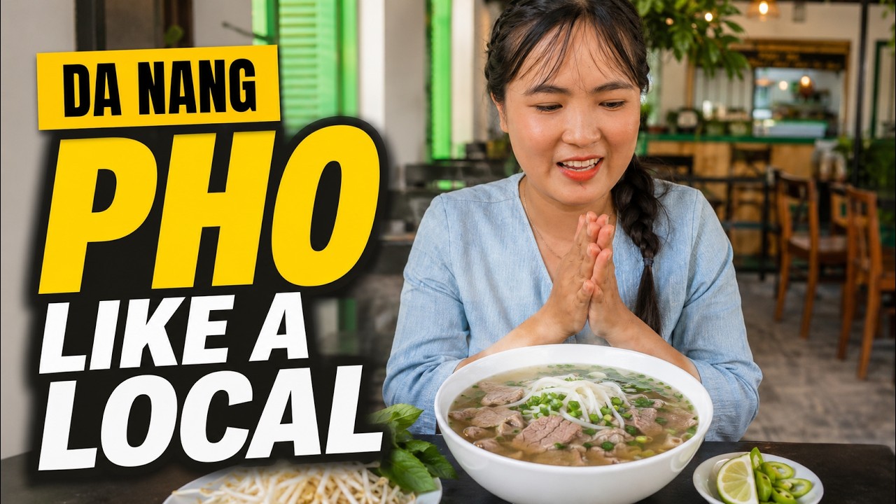 Video thumbnail for a Vietnamese pho journey with Miss Shau Shau