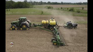 Planting Corn & Filling the Planter On the Go