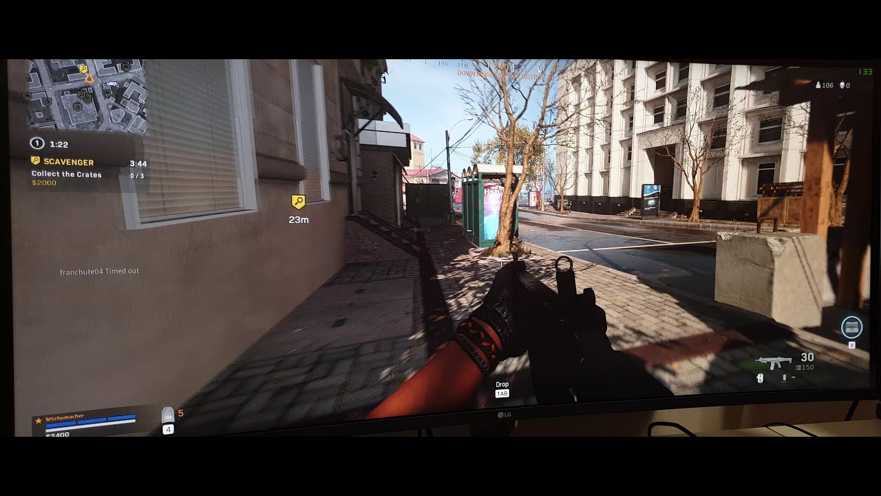 LG 38GN950 + i9 9900K + RTX 3080 Warzone FPS 3840x1600 High Settings Ultra Wide screen