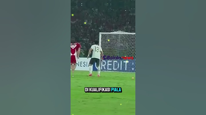 Hasil Timnas Indonesia vs Cina, Babak 1 Skor 1-0 Gol penalti Ole Romeny