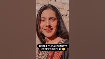 I am good in math until alphabet makes their entry 😜  #Shorts