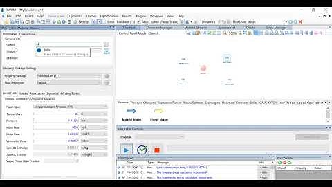 Creating a Shell and Tube Heat Exchanger Simulation in DWSIM Software