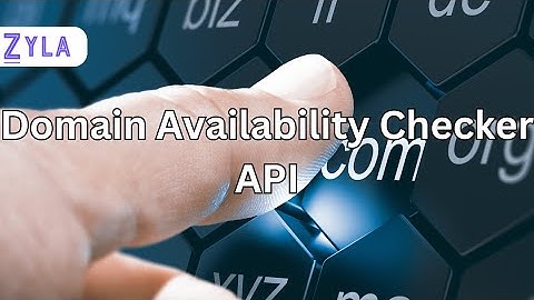 Domain Availability Checker API