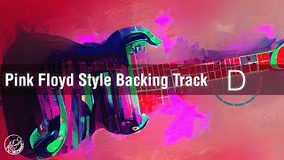Video thumbnail of "Pink Floyd Style Backing Track in D"