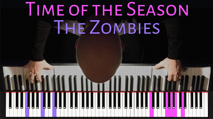 Time of the Season Piano version - Piano performance video thumbnail