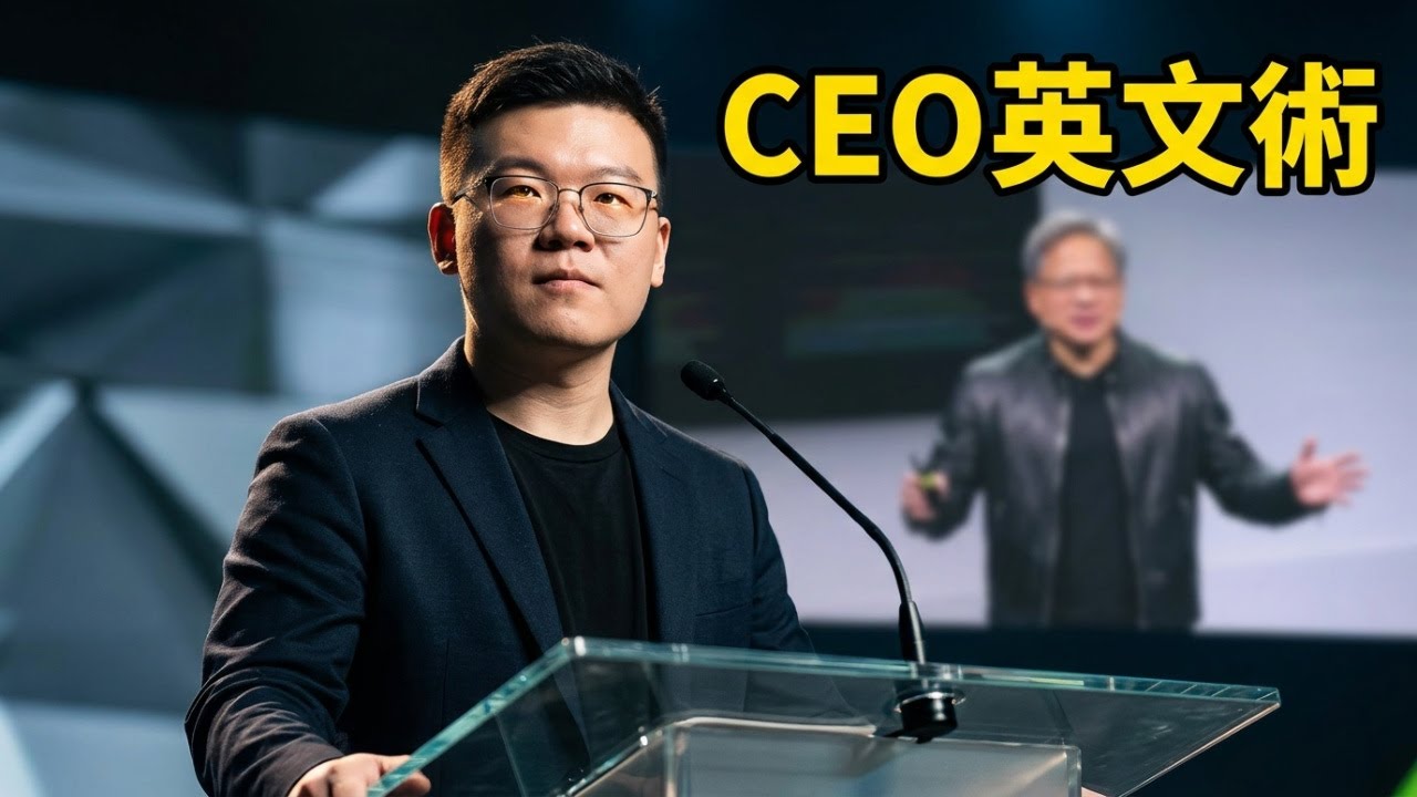 台灣囝仔英文口音重卻成為全球CEO？看黃仁勳如何做到