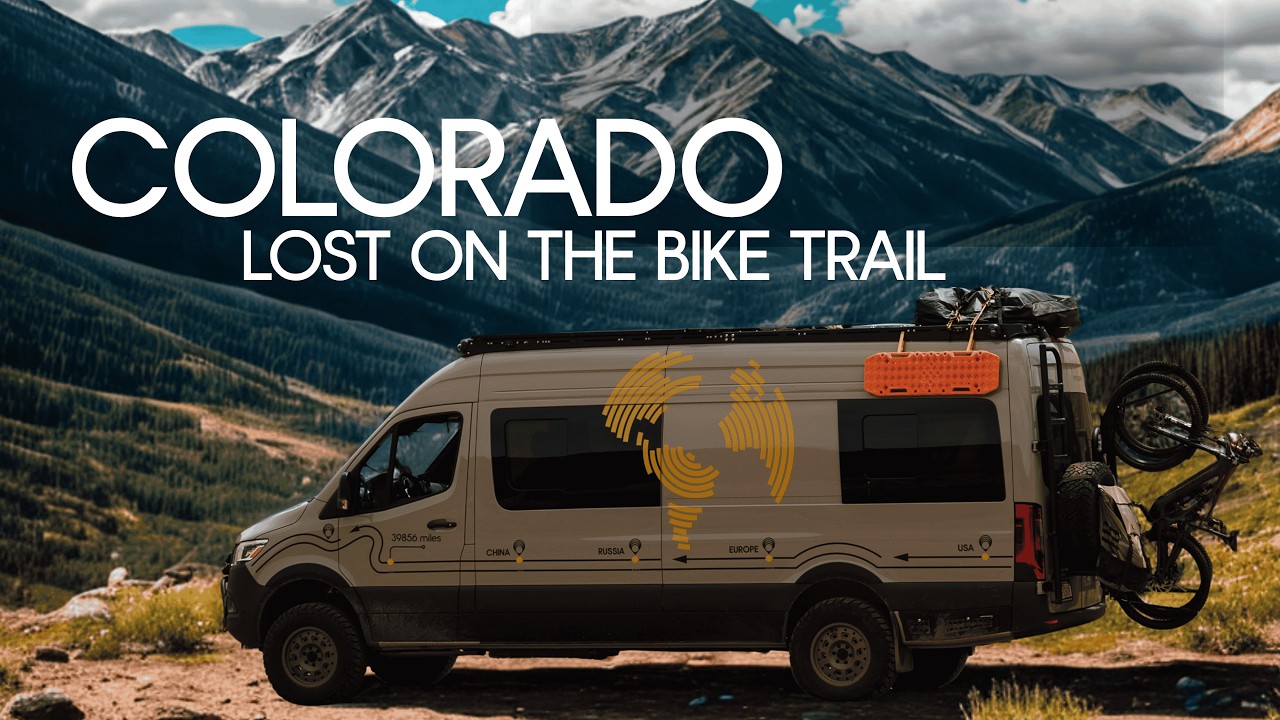 Surviving in Colorado. Extreme MTB Trail and Vanlife hacks.