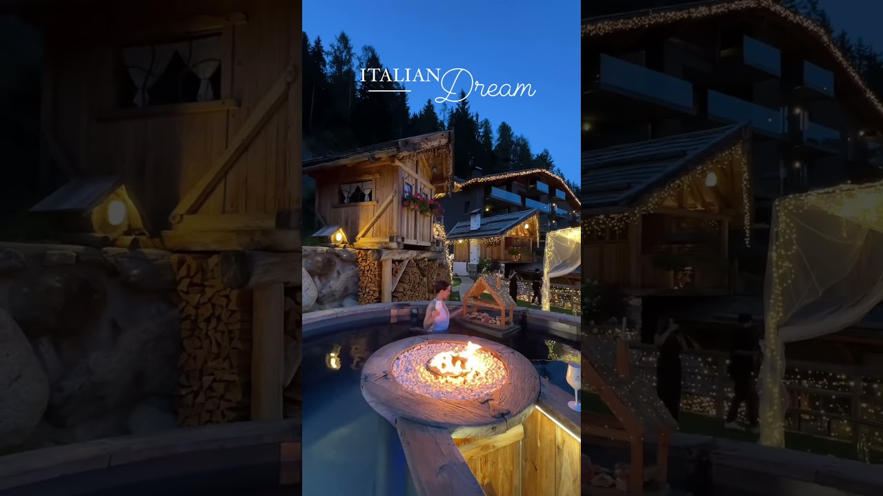 Living the Italian dream in the Italian Alps 🏔️😍