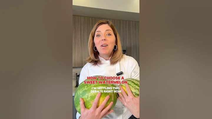 The Secret For How To Choose The Best Watermelon 🍉 #watermelon #foodhacks #howto