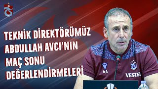 ️ Teknik Direktörümüz Abdullah Avcı’nın maç sonu değerlendirmeleri