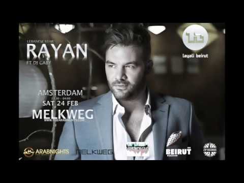 Rayan Singer Lebanese Star Rayan in Concert 24 Feb 2018 @ Melkweg Amsterdam # ...