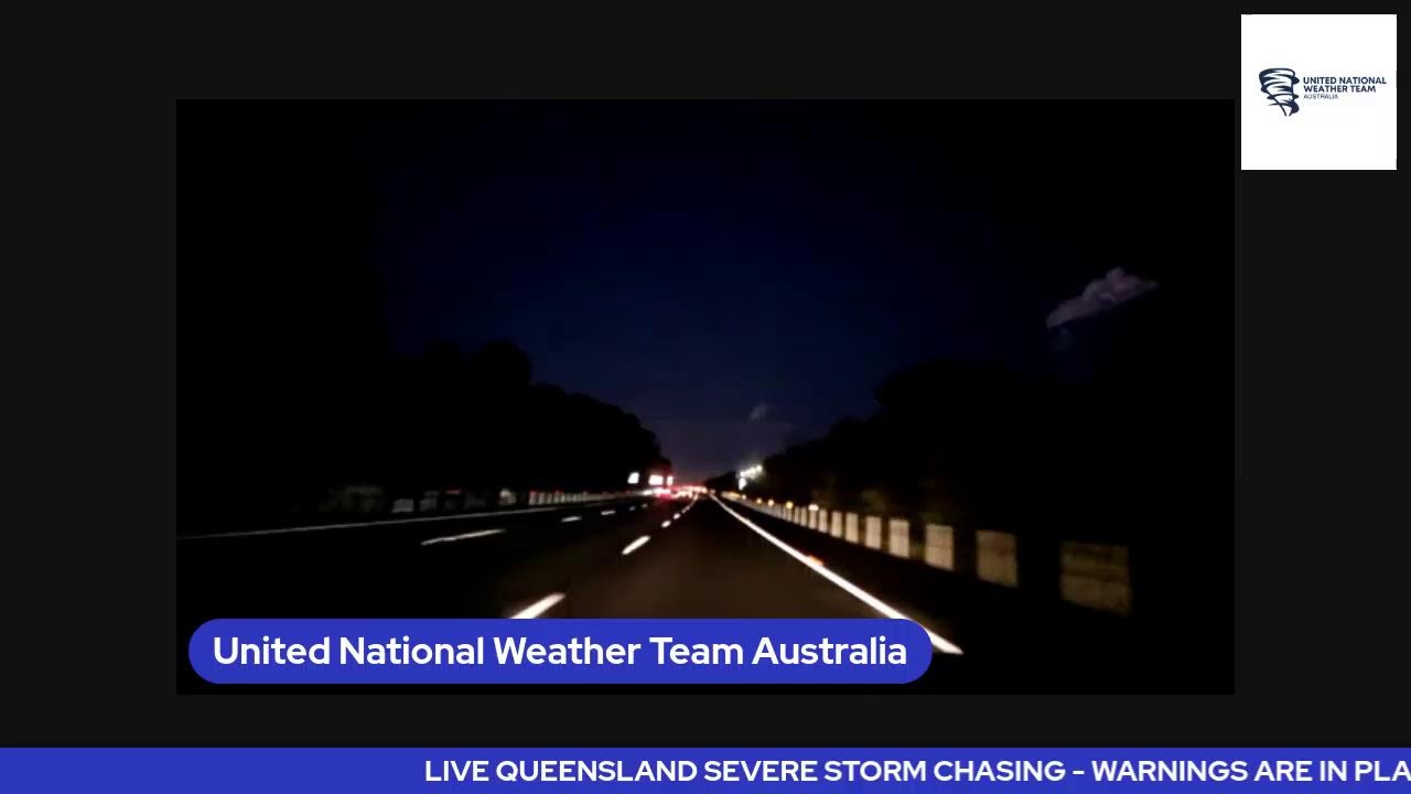 United National Weather Team Australia LIVE STORM CHASE OUTBREAK DOWN UNDER!