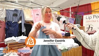 Empowering Fashion with Jenny from Lip Positive Threads | Sun Wine & Food Fest