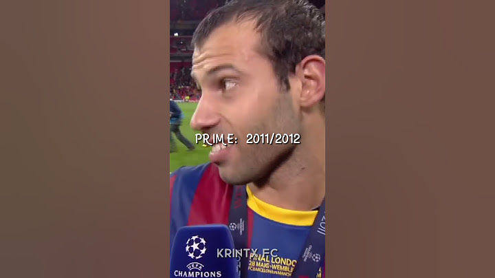 The Story of Javier Mascherano…