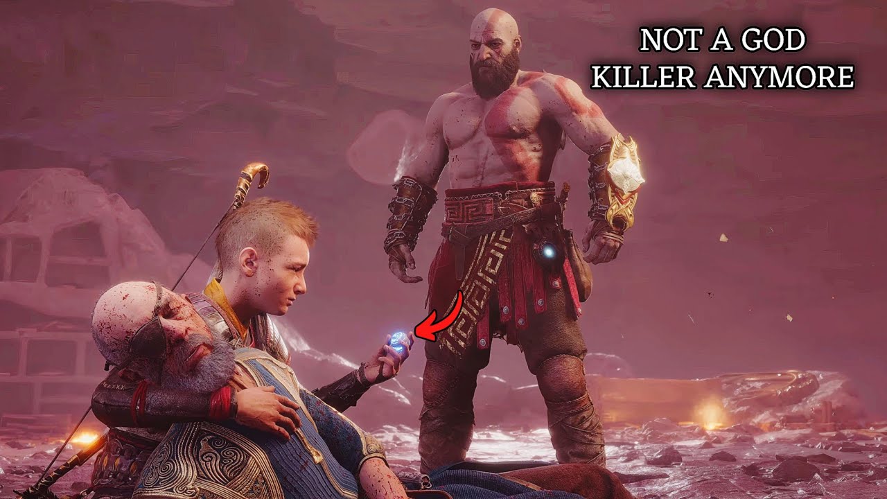 Kratos and Atreus capture Odin's soul | GOW RAGNAROK NG+