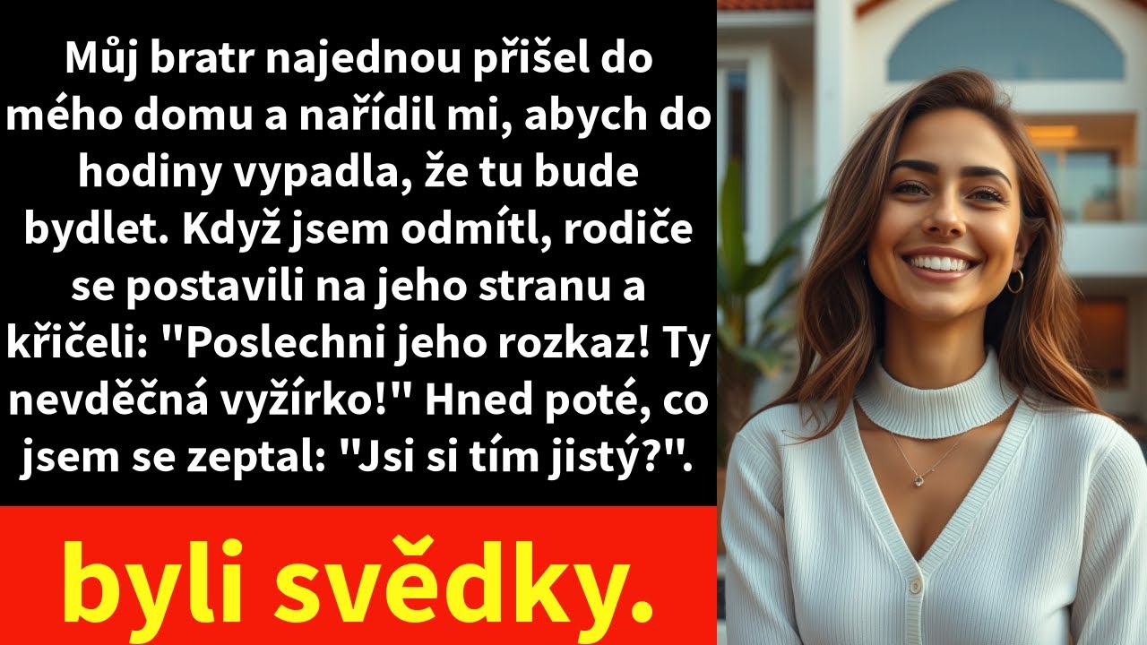 Stačilo pár vteřin na videu ze skryté kamery, abych pochopila, že jsem v té rodině nikdy nebyla vítaná. Moje švagrová Jana ke mně chodila téměř denně, předstírala, že se o mě stará, a rodiče ji...