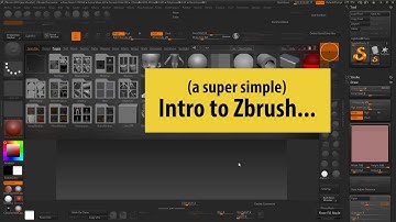 An Intro to Zbrush For Beginners