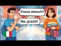 Simple Italian Conversations for Beginners | 10 Real-Life dialogues (A1-A2)