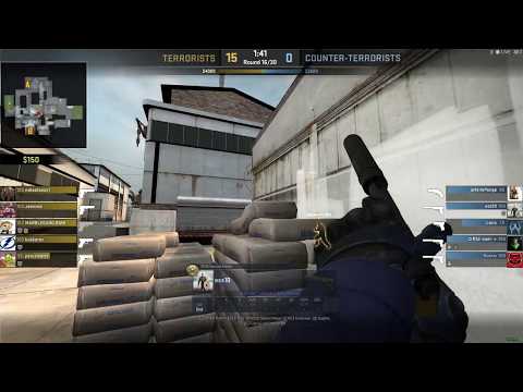 Counter Strike GO. Acing the pistol round on 15 - 0. Comeback is real x)