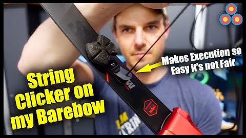 Putting a Clicker on my Barebow | RIP Target Panic