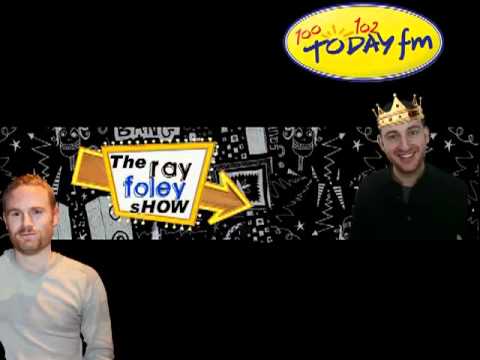 JP asking Ray from The Ray Foley Show on TodayFM  if they "Kept It Lit" during the show